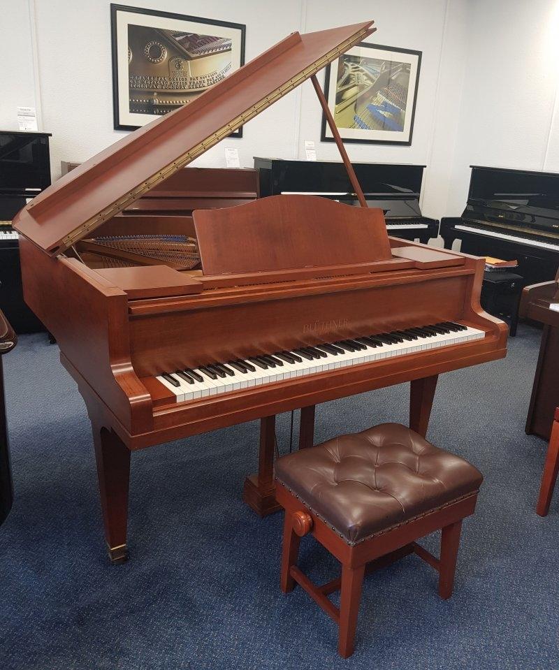 Bluthner style IV grand Piano in Mahogany – Featured image – Roberts Pianos Oxford