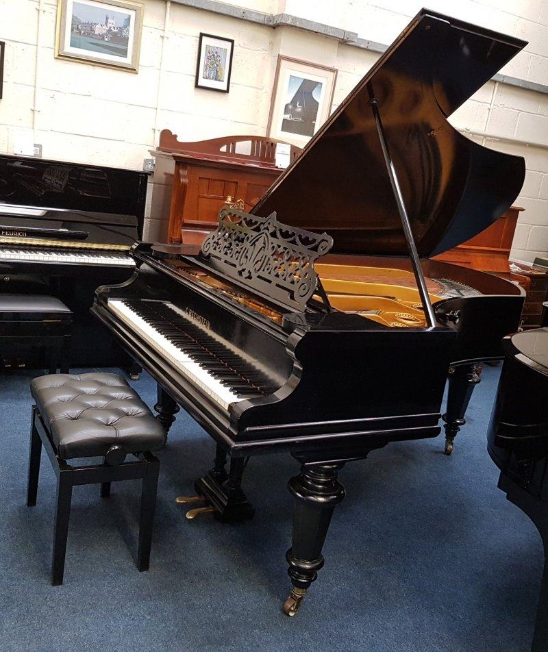 Bechstein V grand Piano in Black – Featured image – Roberts Pianos Oxford