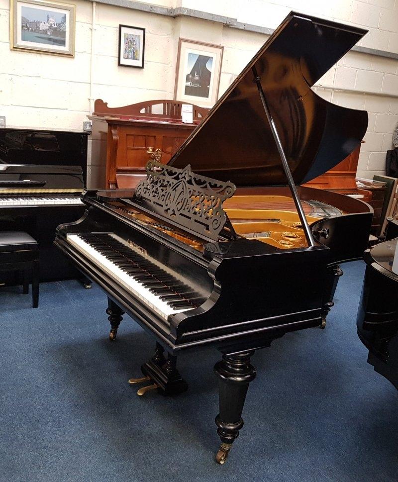 Bechstein V grand Piano in Black – Gallery image – Roberts Pianos Oxford