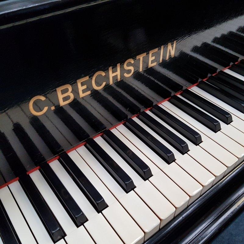 Bechstein V grand Piano in Black – Gallery image – Roberts Pianos Oxford
