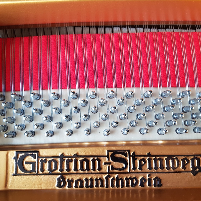 Grotrian Steinweg 160 grand Piano in black – Gallery image – Roberts Pianos Oxford