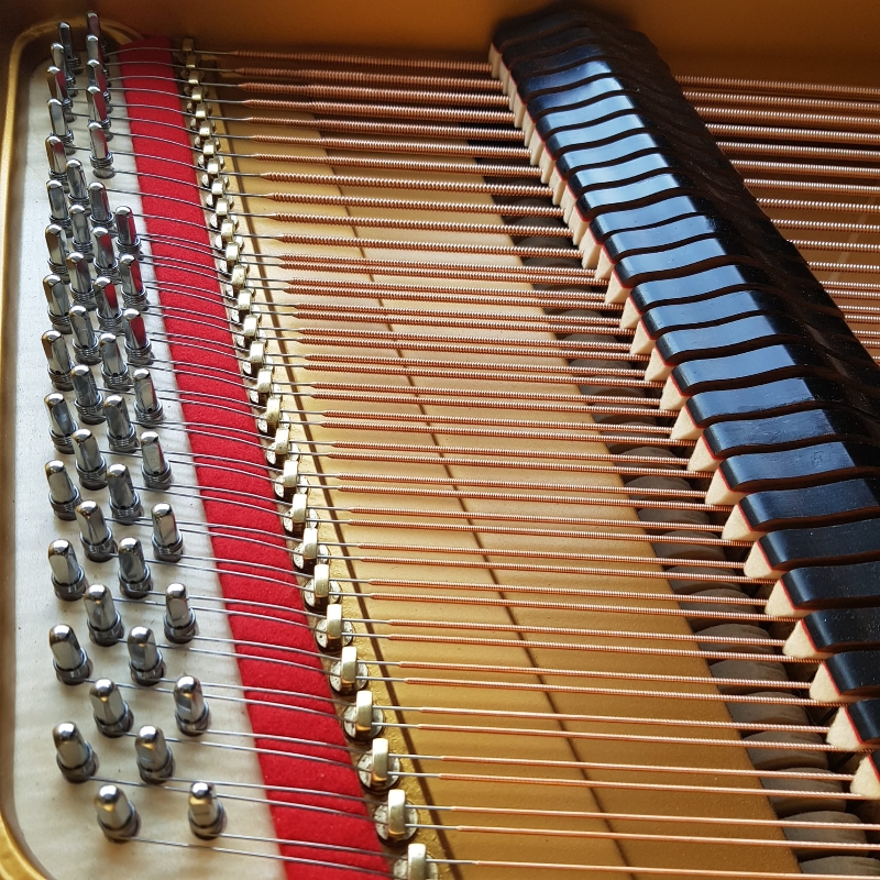 Grotrian Steinweg 160 grand Piano in black – Gallery image – Roberts Pianos Oxford