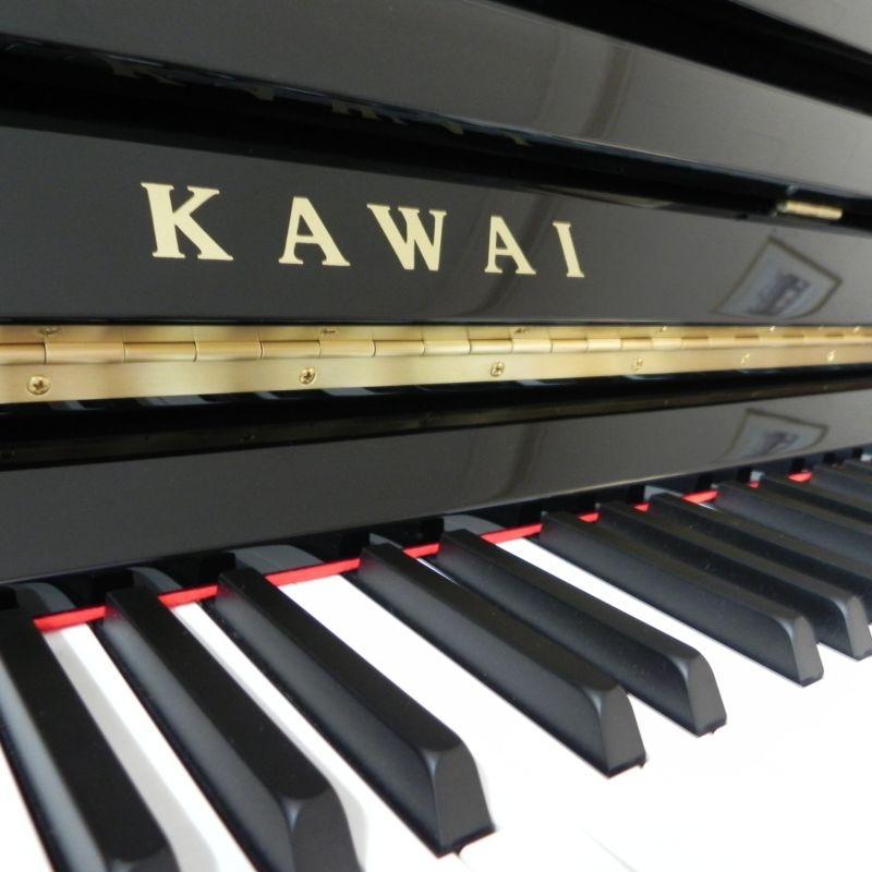 Kawai K-15E upright Piano in black polyester – Gallery image – Roberts Pianos Oxford