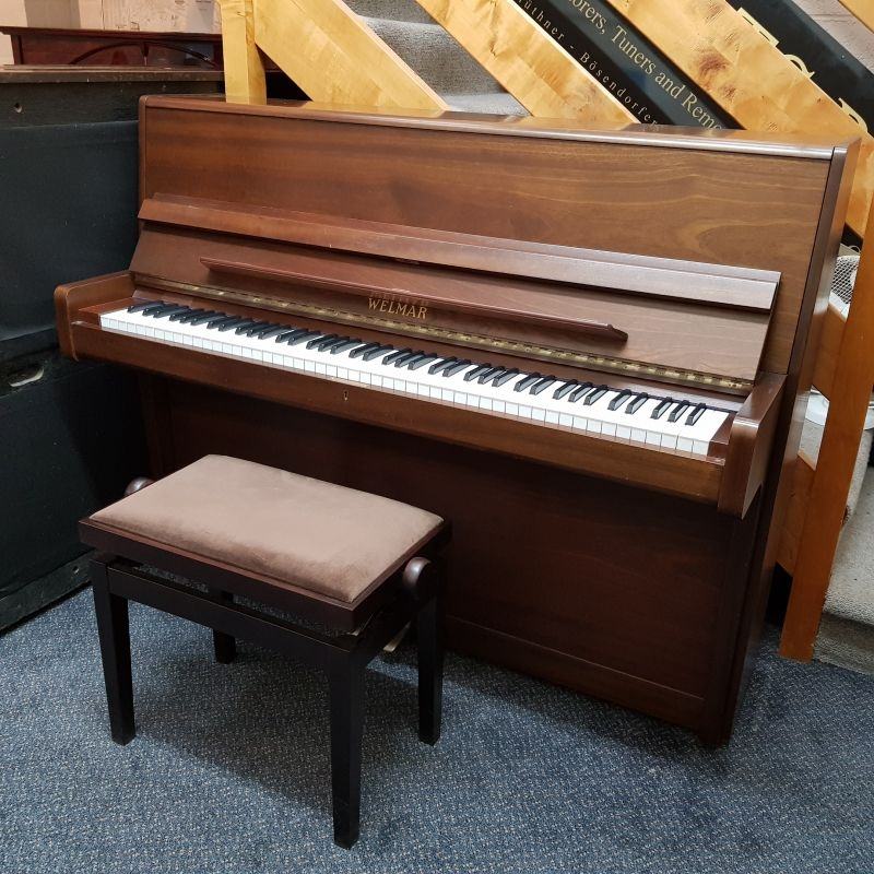 Welmar A10 upright Piano in rosewood – Featured image – Roberts Pianos Oxford