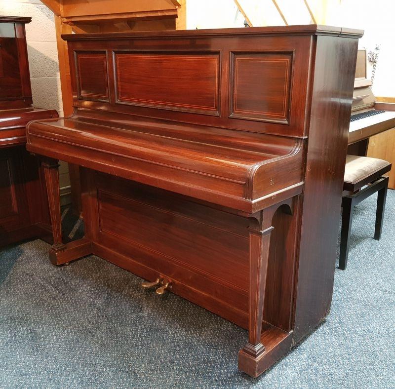 Broadwood Green Frame upright Piano in rosewood – Gallery image – Roberts Pianos Oxford