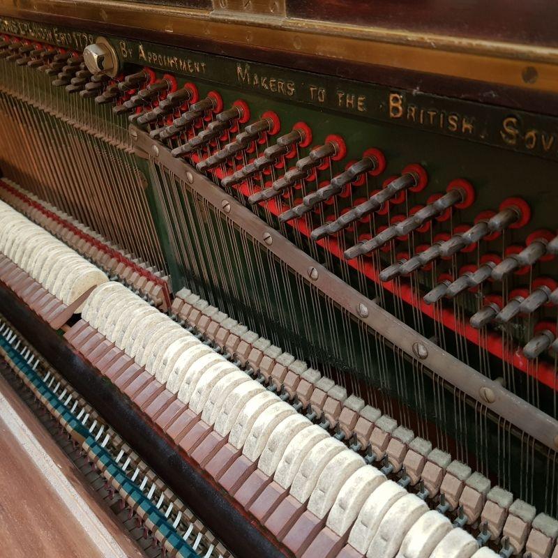 Broadwood Green Frame upright Piano in rosewood – Gallery image – Roberts Pianos Oxford