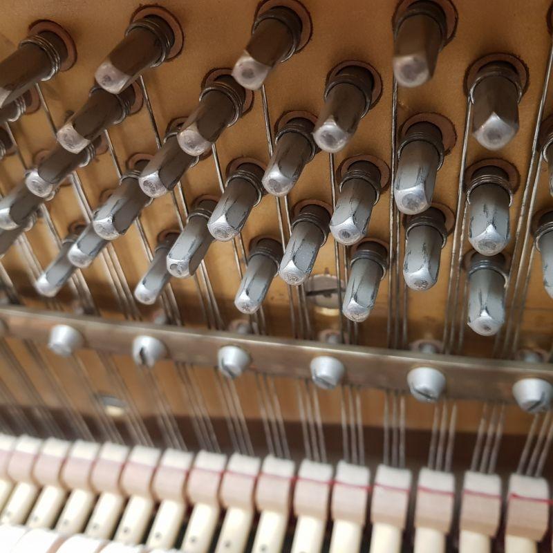 Knight K6 upright Piano in satin light rosewood – Gallery image – Roberts Pianos Oxford
