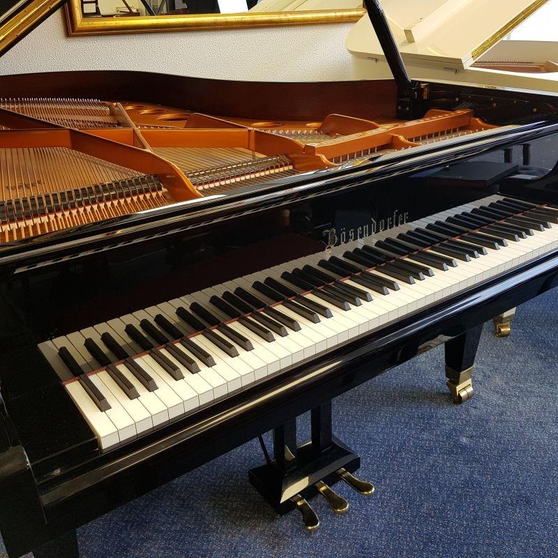 Bosendorfer 200 grand Piano in black polyester – Gallery image – Roberts Pianos Oxford