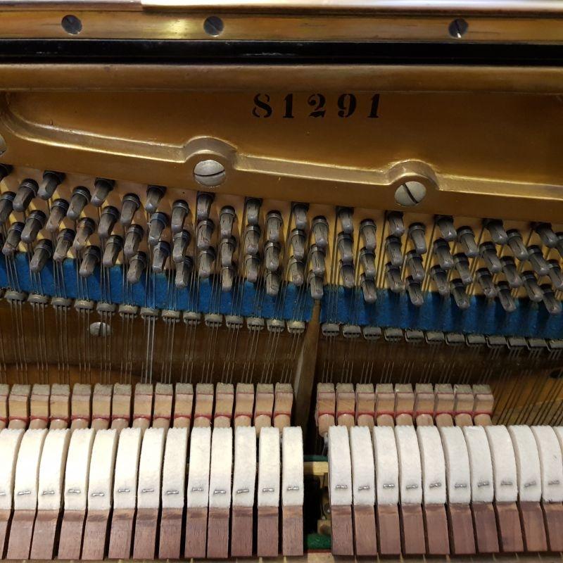 Bechstein 8 upright Piano in black (original ebonised finish) – Gallery image – Roberts Pianos Oxford