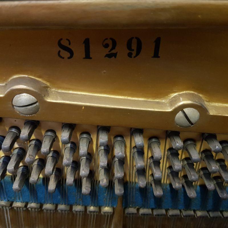 Bechstein 8 upright Piano in black (original ebonised finish) – Gallery image – Roberts Pianos Oxford