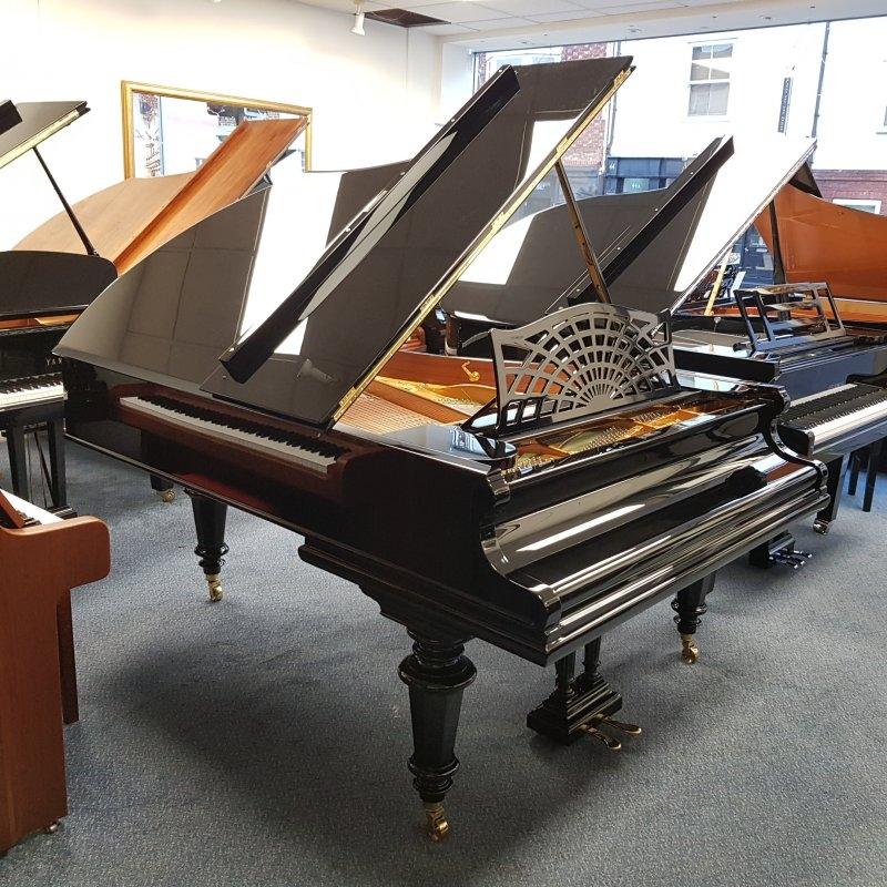 Bechstein V grand Piano in Black – Gallery image – Roberts Pianos Oxford