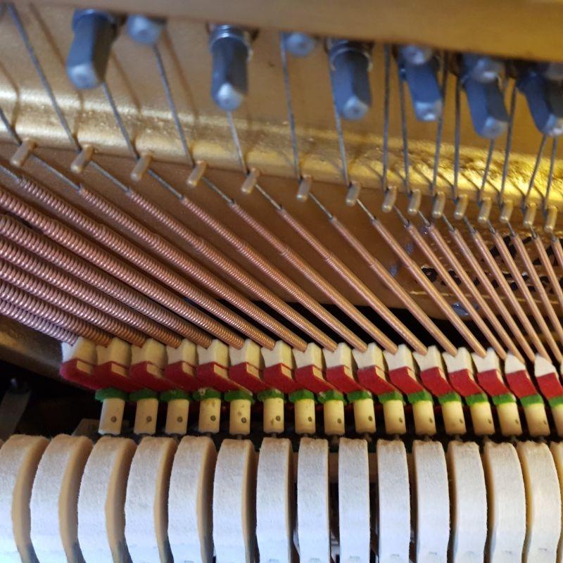 Knight K6 / 20 upright Piano in satin light rosewood – Gallery image – Roberts Pianos Oxford
