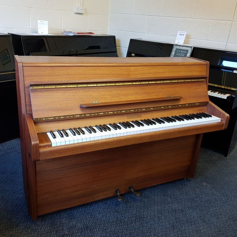 Knight K6 / 20 upright Piano in satin light rosewood – Featured image – Roberts Pianos Oxford