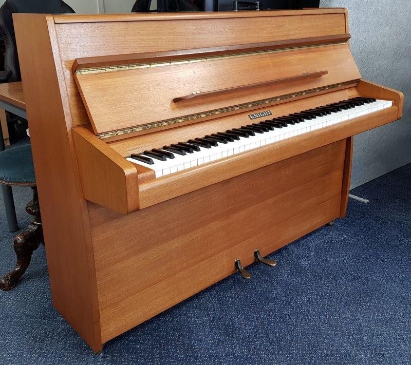 Knight K20 upright Piano in light cherry – Featured image – Roberts Pianos Oxford