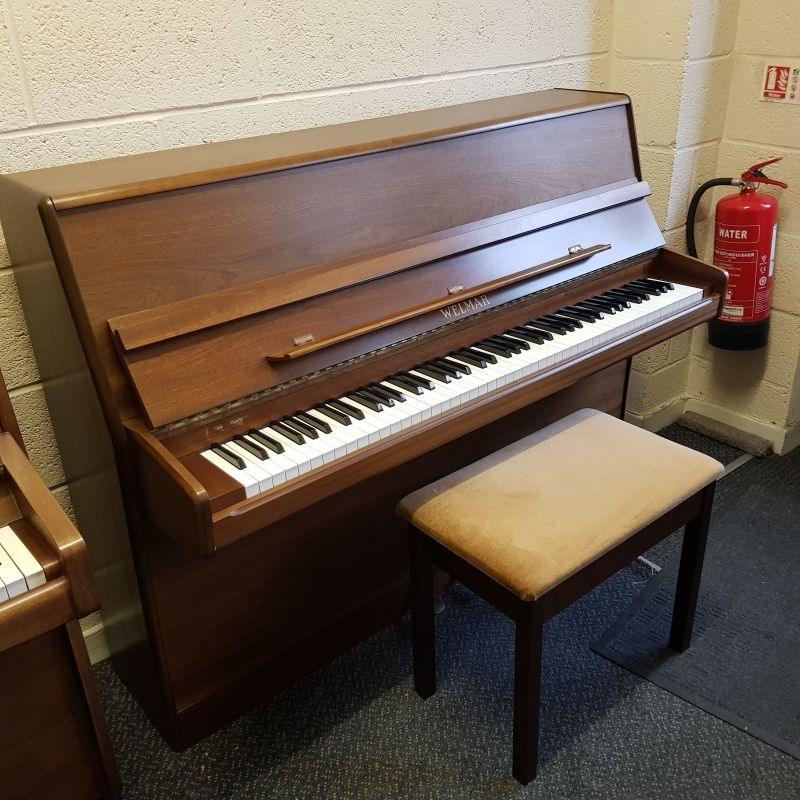 Welmar upright Piano in rosewood – Featured image – Roberts Pianos Oxford