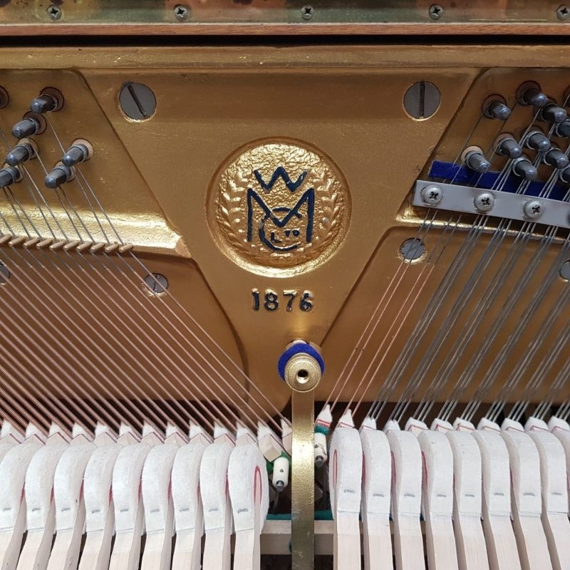 Welmar upright Piano in rosewood – Gallery image – Roberts Pianos Oxford