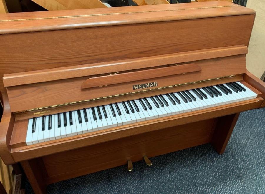 Welmar upright Piano in rosewood – Featured image – Roberts Pianos Oxford