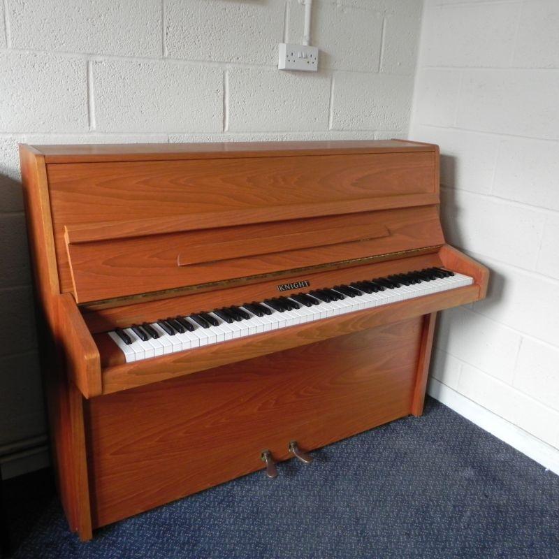 Knight K10 upright Piano in Walnut – Featured image – Roberts Pianos Oxford