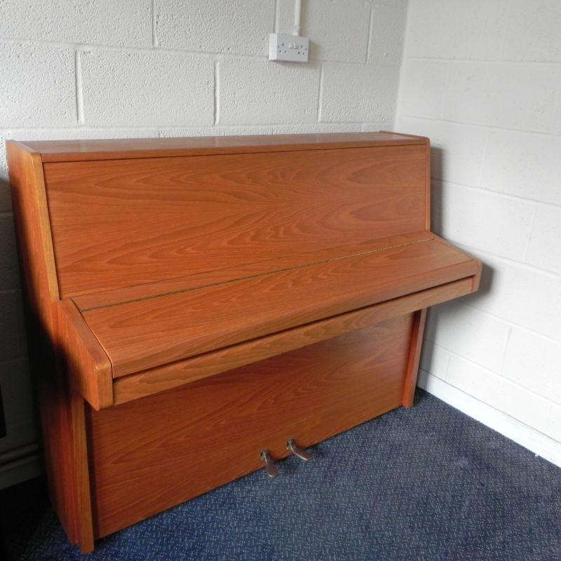 Knight K10 upright Piano in Walnut – Gallery image – Roberts Pianos Oxford