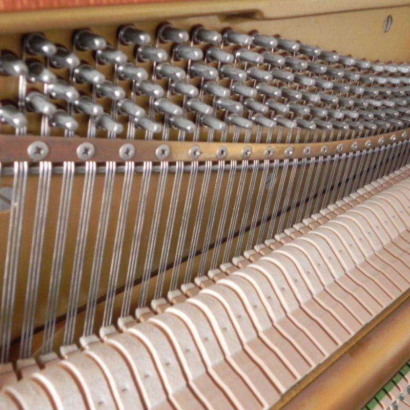 Knight K10 upright Piano in Walnut – Gallery image – Roberts Pianos Oxford