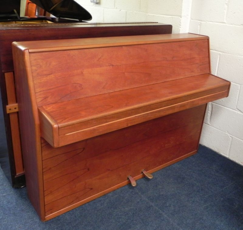 Welmar upright Piano in Walnut – Gallery image – Roberts Pianos Oxford