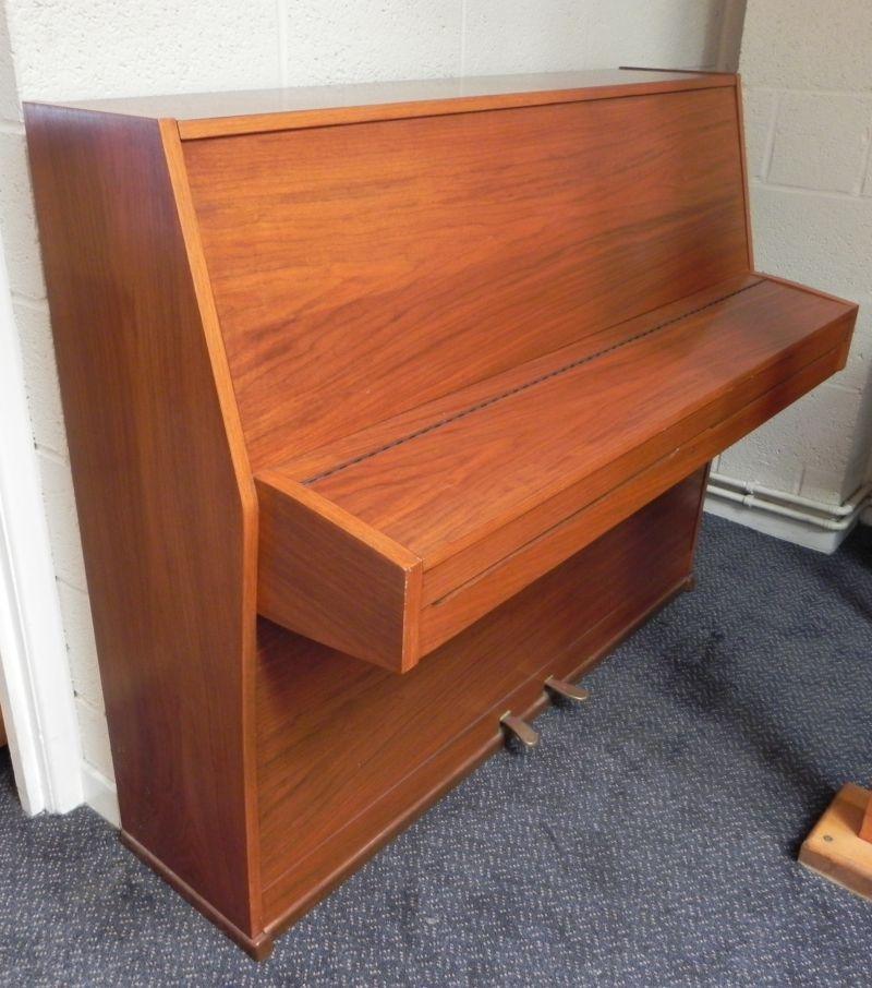 Welmar upright Piano in walnut – Gallery image – Roberts Pianos Oxford