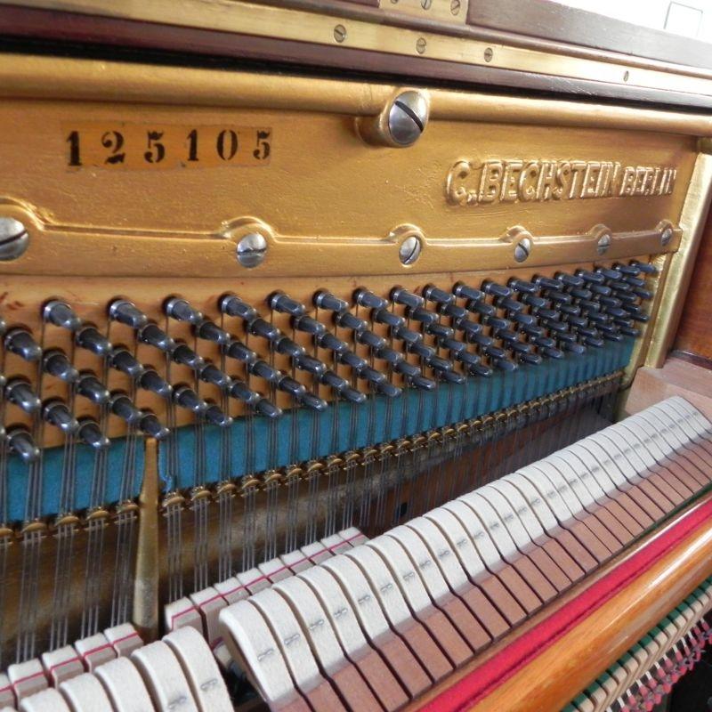 Bechstein 8 upright Piano in walnut/rosewood – Gallery image – Roberts Pianos Oxford