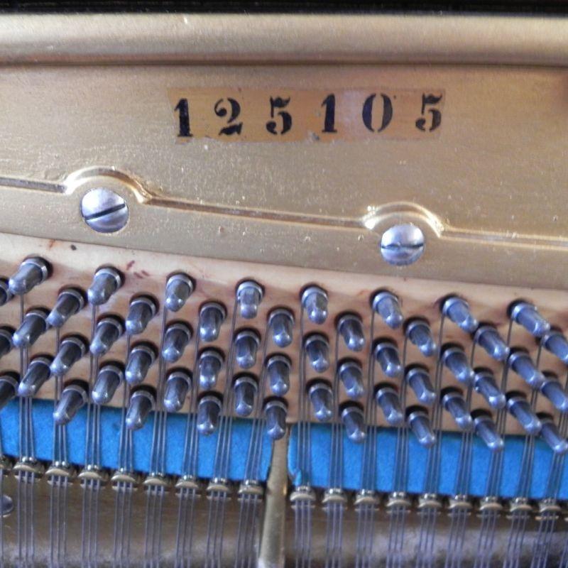 Bechstein 8 upright Piano in walnut/rosewood – Gallery image – Roberts Pianos Oxford