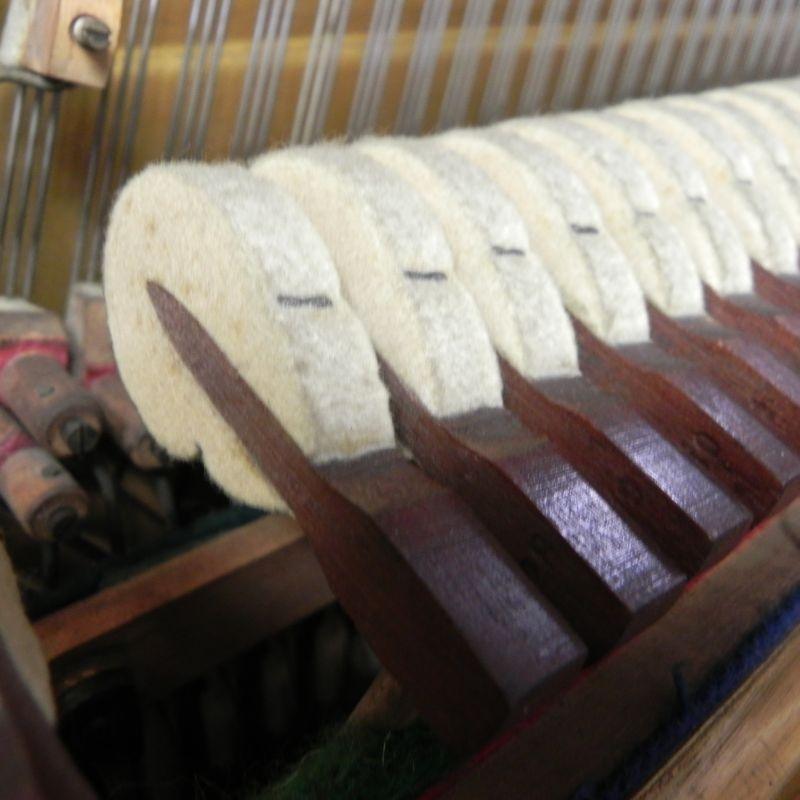 Bechstein 7 upright Piano in mahogany – Gallery image – Roberts Pianos Oxford