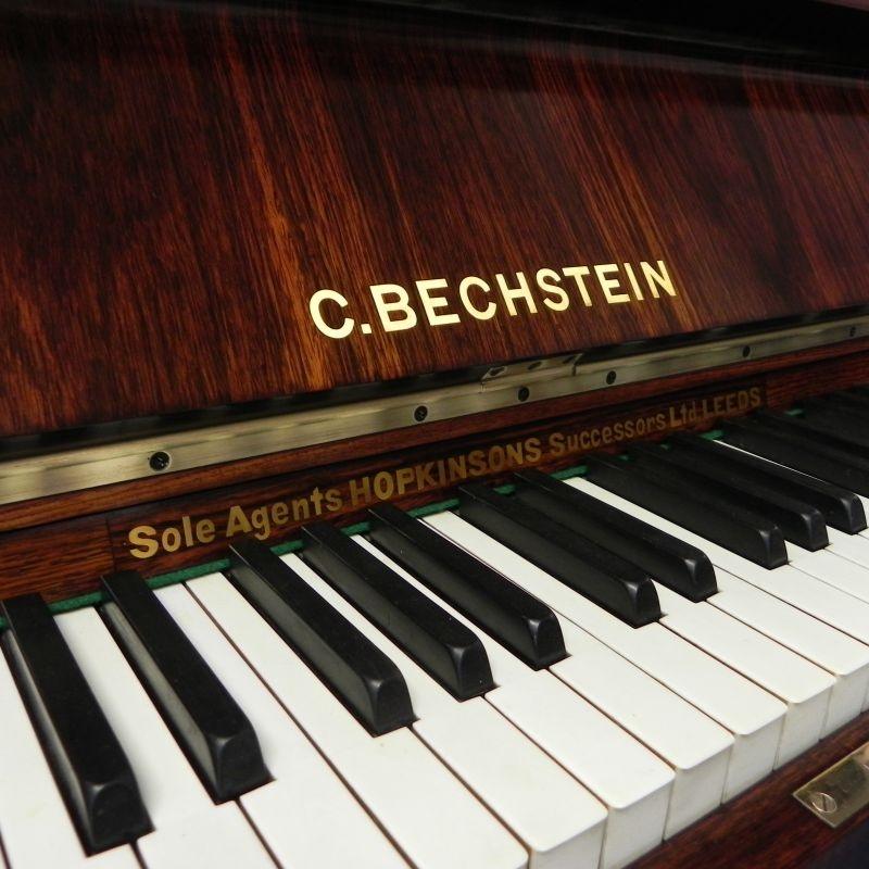 Bechstein 7 upright Piano in mahogany – Gallery image – Roberts Pianos Oxford