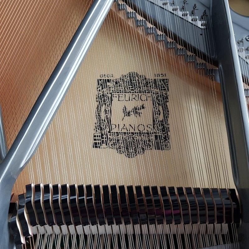 Feurich F179 Dynamic II grand Piano in black – Gallery image – Roberts Pianos Oxford