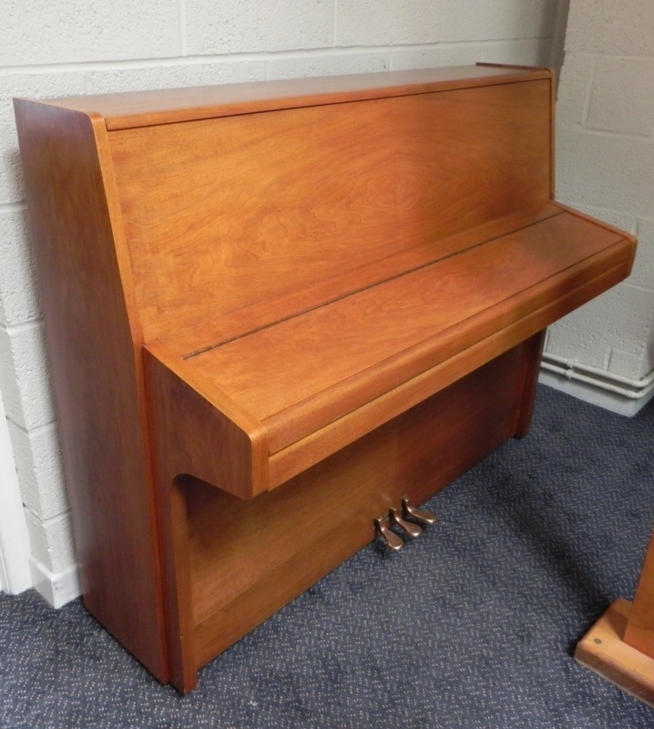 Knight upright Piano in Walnut – Gallery image – Roberts Pianos Oxford