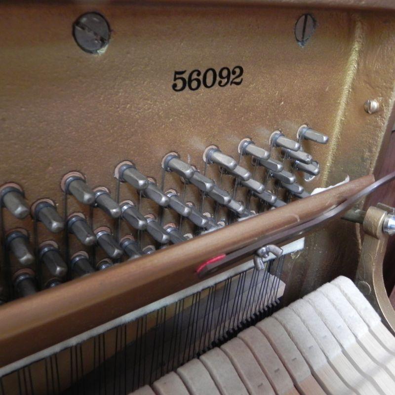Knight upright Piano in Walnut – Gallery image – Roberts Pianos Oxford