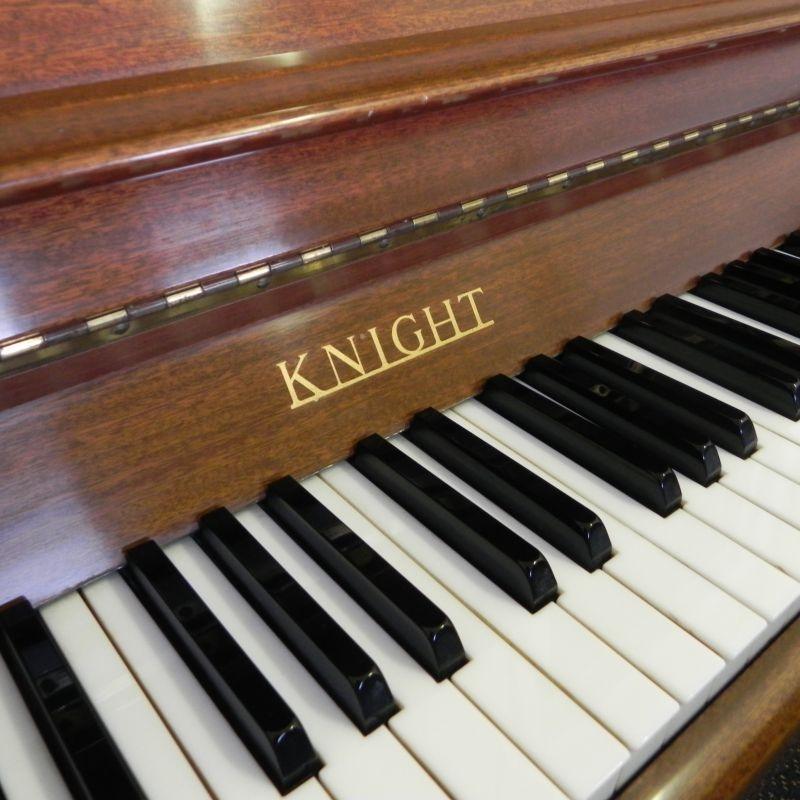 Knight upright Piano in Light Mahogany – Gallery image – Roberts Pianos Oxford