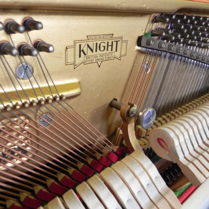 Knight upright Piano in Light Mahogany – Gallery image – Roberts Pianos Oxford
