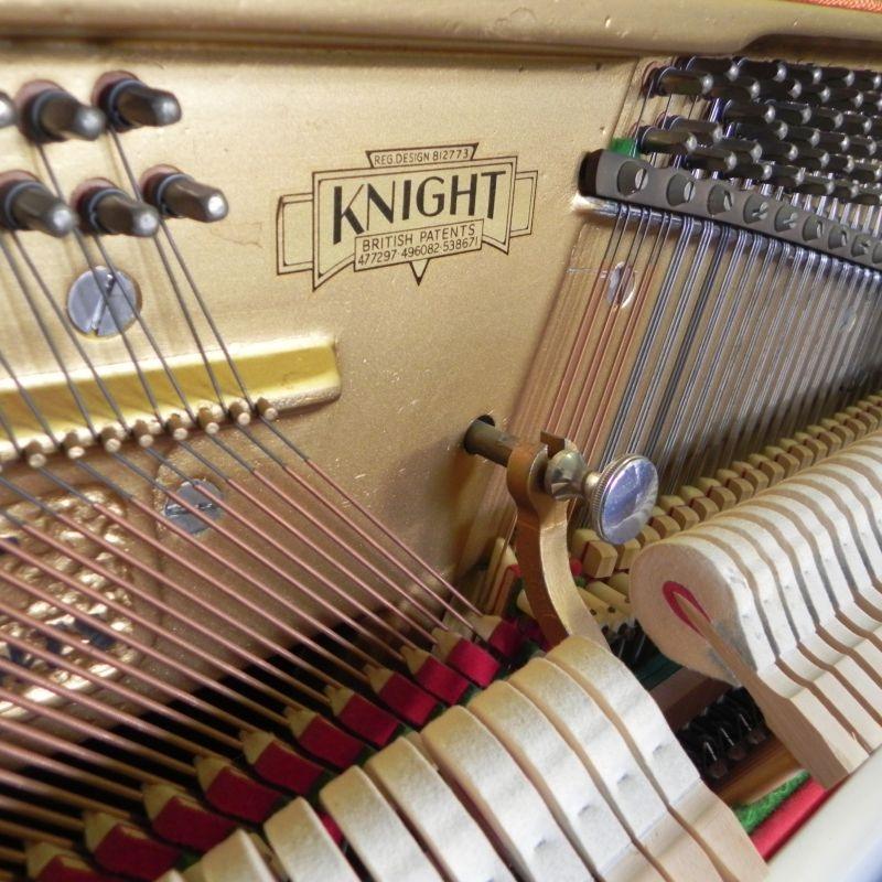 Knight upright Piano in Light Mahogany – Gallery image – Roberts Pianos Oxford