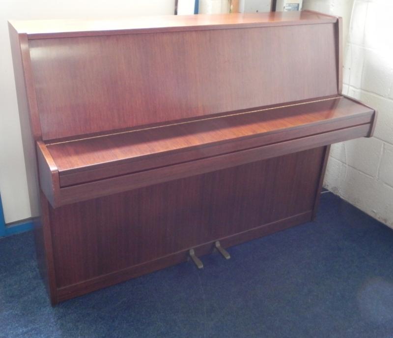 Grotrian Steinweg 110 upright Piano in satin walnut – Gallery image – Roberts Pianos Oxford