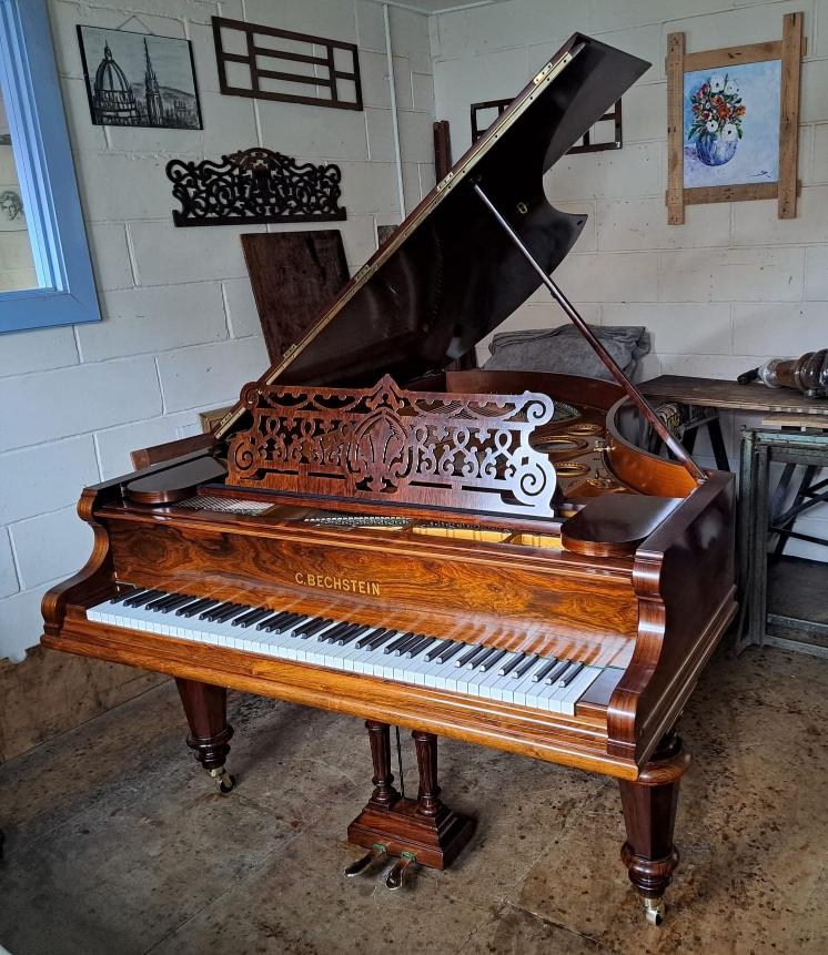 Bechstein Model V grand Piano in Brazilian rosewood – Featured image – Roberts Pianos Oxford