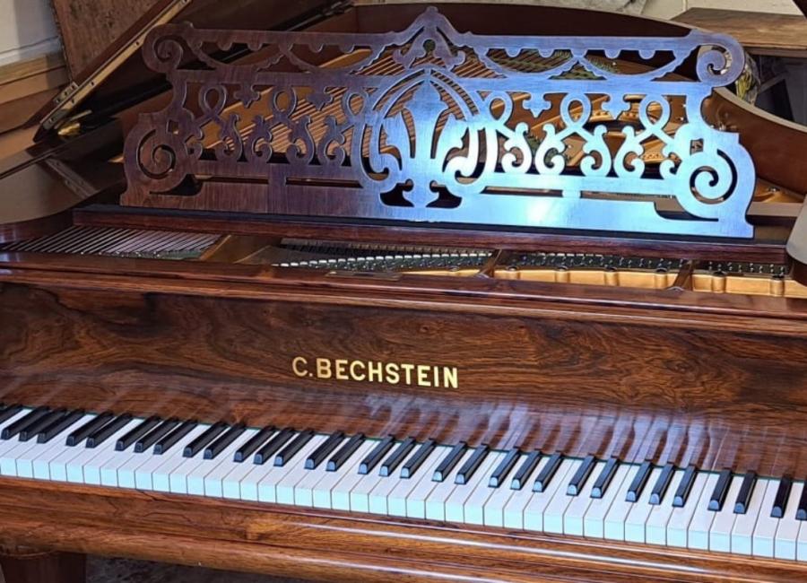 Bechstein Model V grand Piano in Brazilian rosewood – Gallery image – Roberts Pianos Oxford