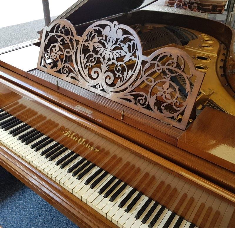 Bluthner style VII grand Piano in kingwood + rosewood? – Gallery image – Roberts Pianos Oxford
