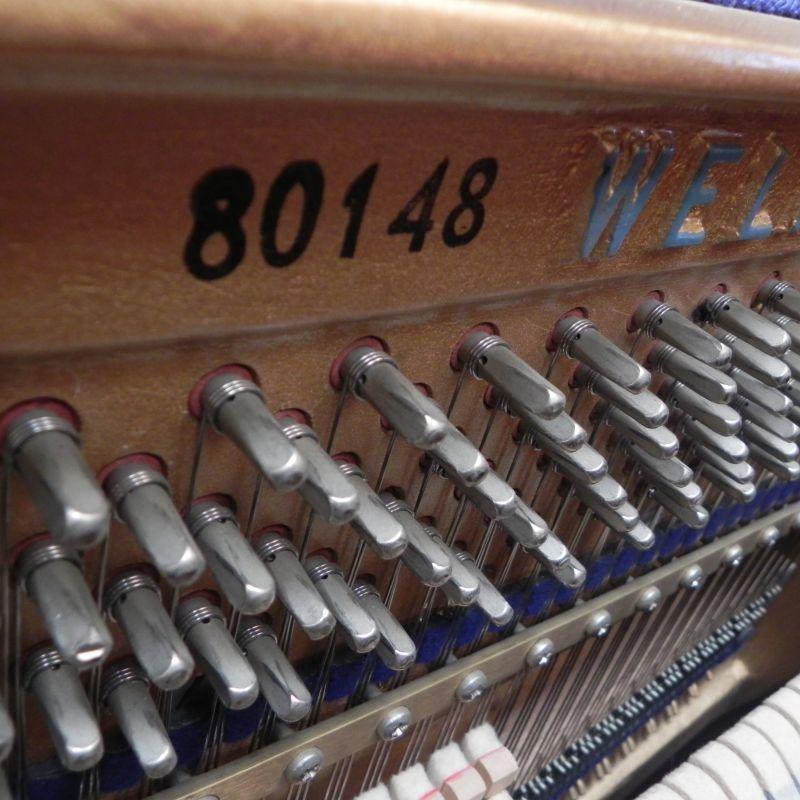 Welmar upright Piano in Mahogany – Gallery image – Roberts Pianos Oxford