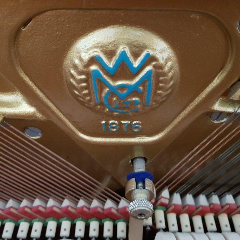 Welmar London upright Piano in Mahogany – Gallery image – Roberts Pianos Oxford