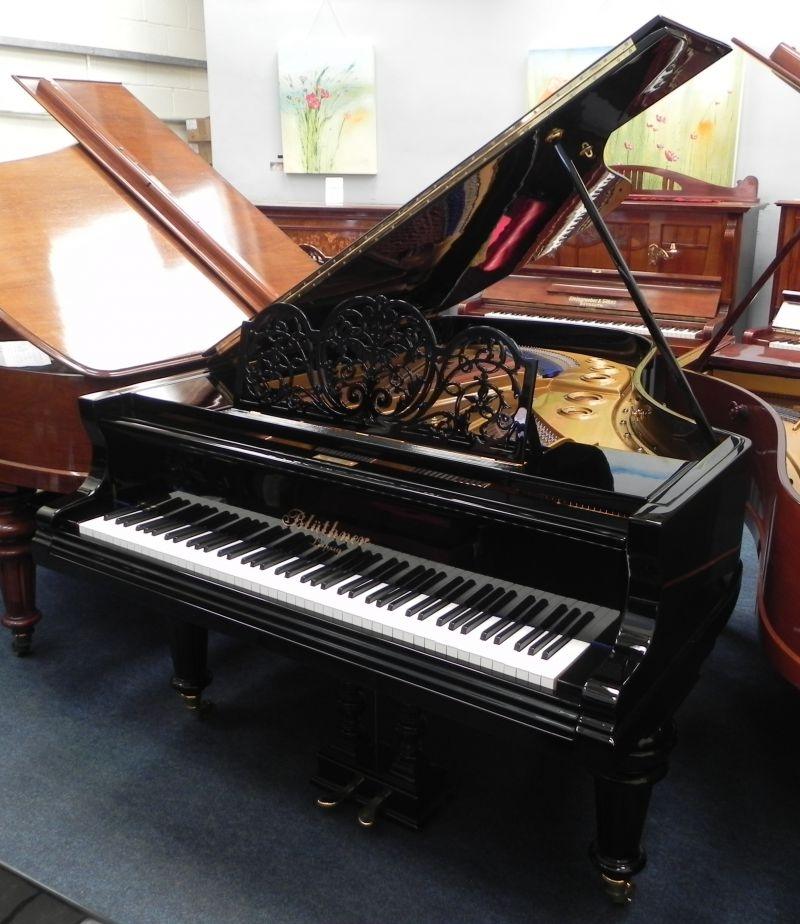 Bluthner Style VII grand Piano in Black – Featured image – Roberts Pianos Oxford
