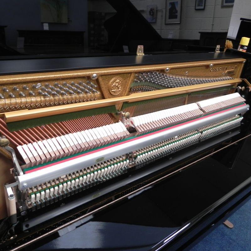 Bechstein Millennium upright Piano in bright black – Gallery image – Roberts Pianos Oxford