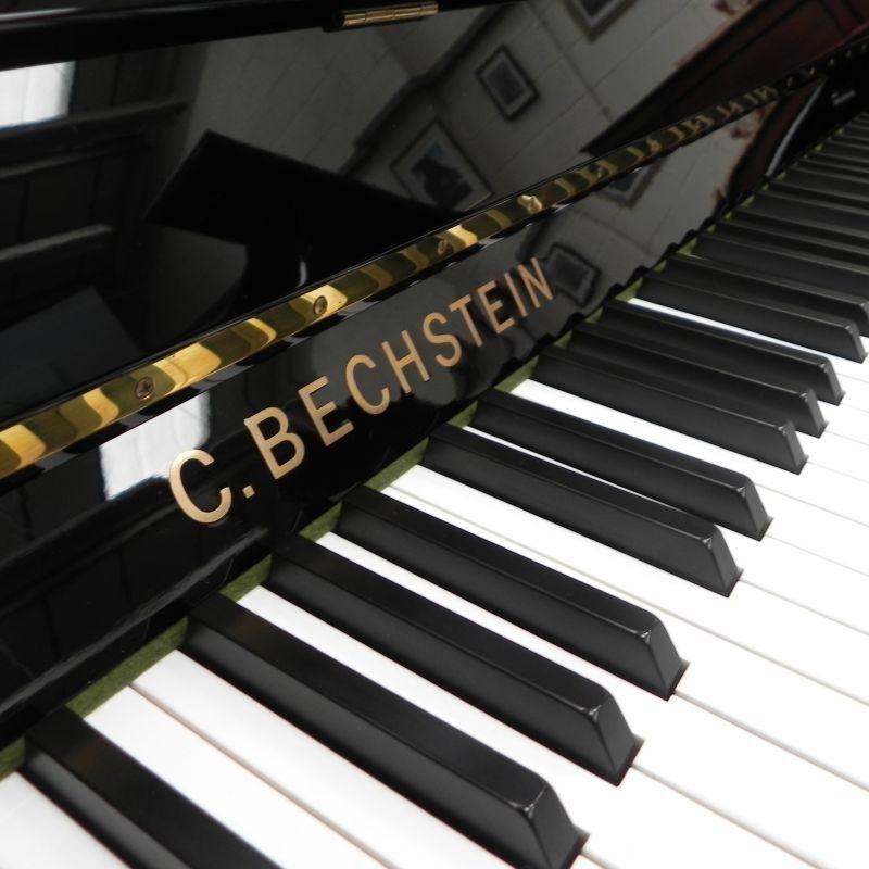 Bechstein Millennium upright Piano in bright black – Gallery image – Roberts Pianos Oxford