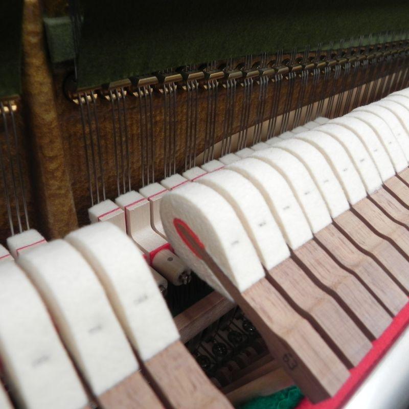 Bechstein Millennium upright Piano in bright black – Gallery image – Roberts Pianos Oxford