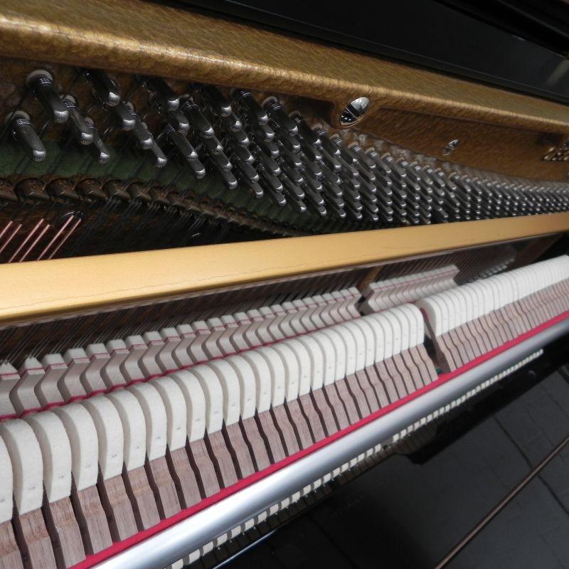Bechstein Millennium upright Piano in bright black – Gallery image – Roberts Pianos Oxford