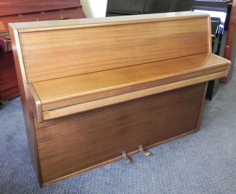 Welmar upright Piano in Walnut – Gallery image – Roberts Pianos Oxford