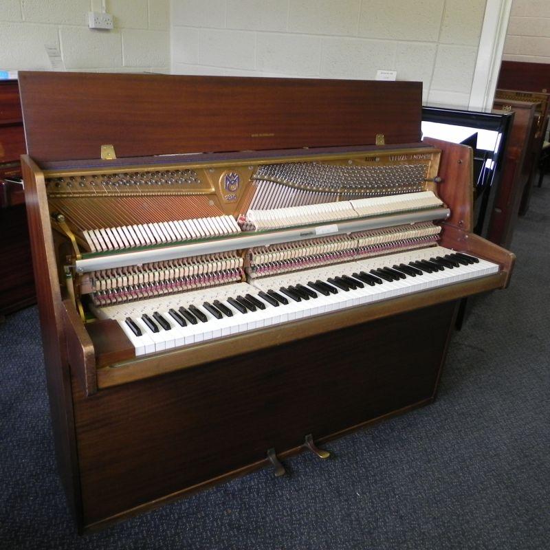 Welmar upright Piano in Walnut – Gallery image – Roberts Pianos Oxford