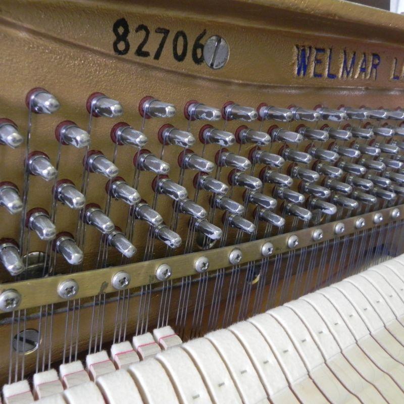 Welmar upright Piano in Walnut – Gallery image – Roberts Pianos Oxford